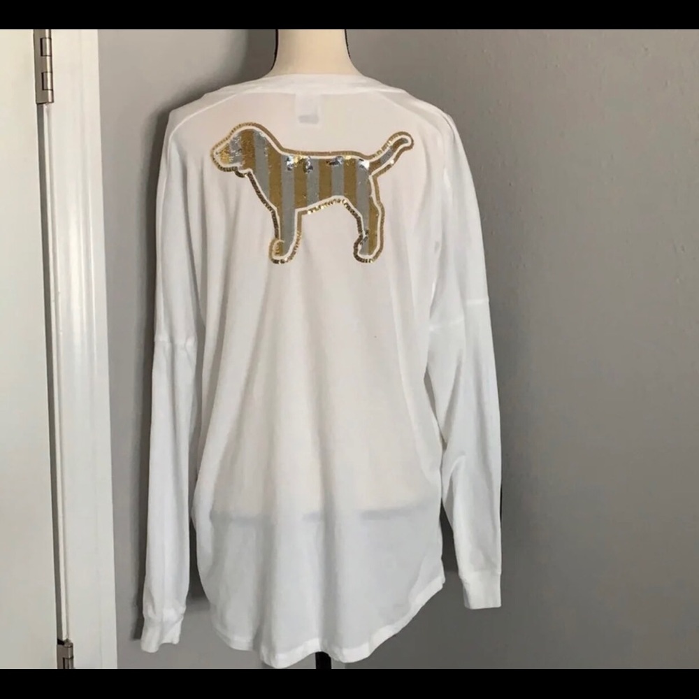 Pink Victoria’s Secret shirt